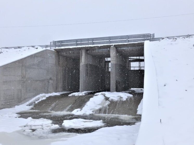 В Удмуртии завершен капремонт плотины на реке Пироговка