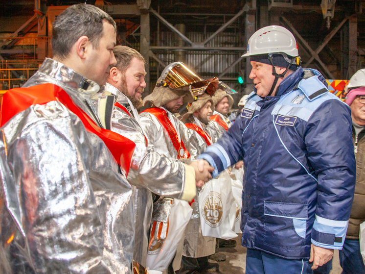 На магнитогорском предприятии получили 700-миллионную тонну чугуна