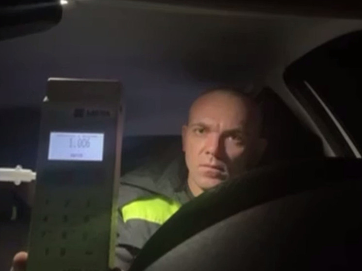 В Счастливцево задержали пьяного водителя