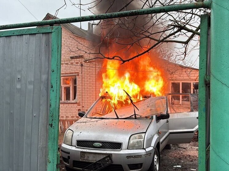 Дрон атаковал авто в Грайвороне во время рабочей поездки губернатора