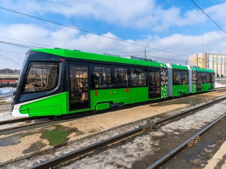 В Челябинске протестировали первые вагоны метротрамвая