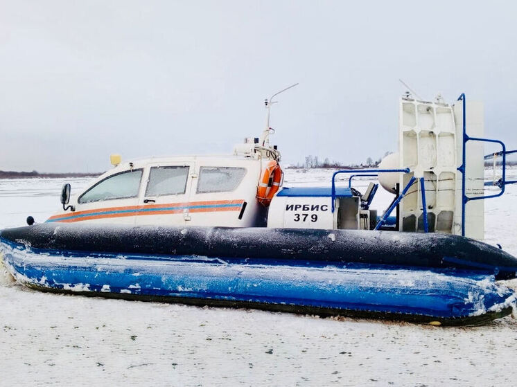 Катера на воздушной подушке будут курсировать в Великом Устюге, пока нет ледовой переправы