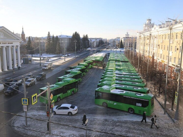 48 новых автобусов выйдут на маршруты в Заозерный и Рябково