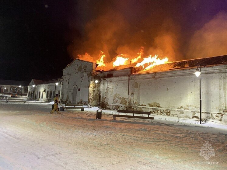 Площадь пожара в кинотеатре Козьмодемьянска составила 300 кв. метров