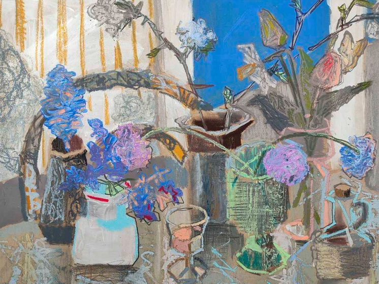 Липчан приглашают на выставку Нели Бурлей «За пределами сада»