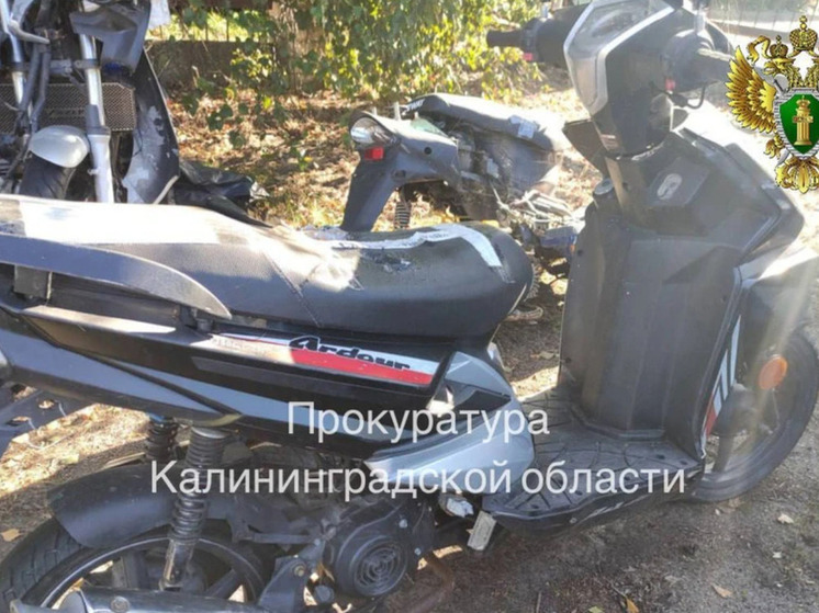 Житель Светлого лишился скутера за нетрезвое вождение