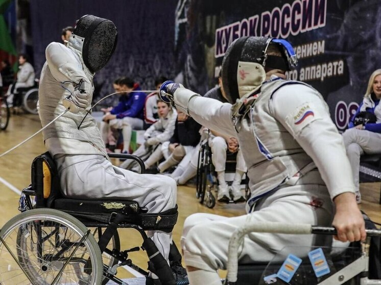 Воронежские паралимпийцы-фехтовальщики завоевали четыре медали на Кубке России