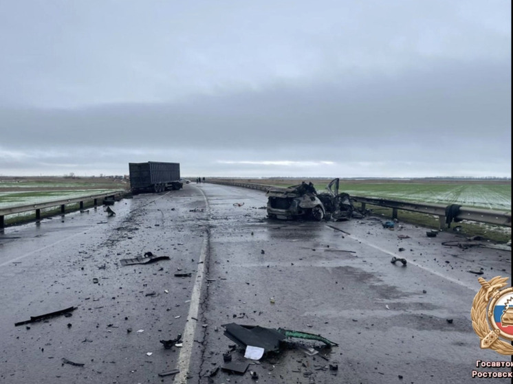 В Ростовской области произошло серьезное ДТП с фурой, погиб человек