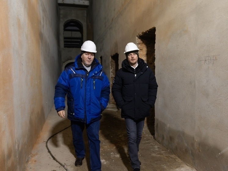 В Курске активизировали реставрацию здания бывшей мужской гимназии