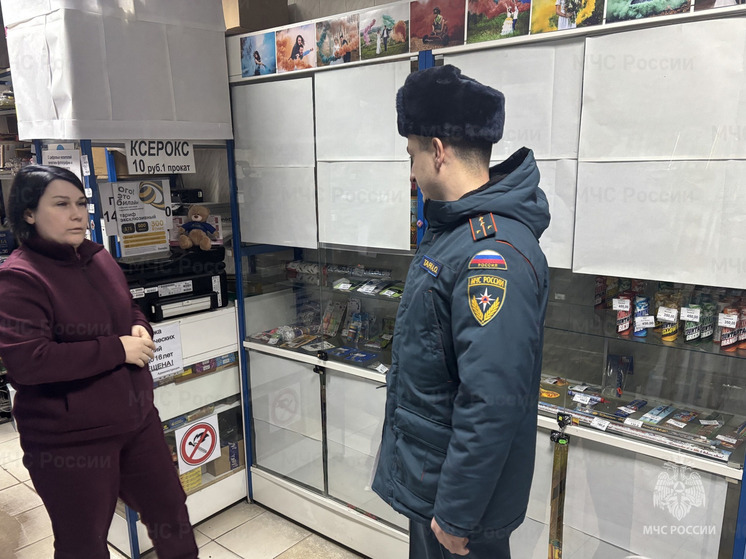 В Мценске проверили торговые точки на предмет продажи пиротехники