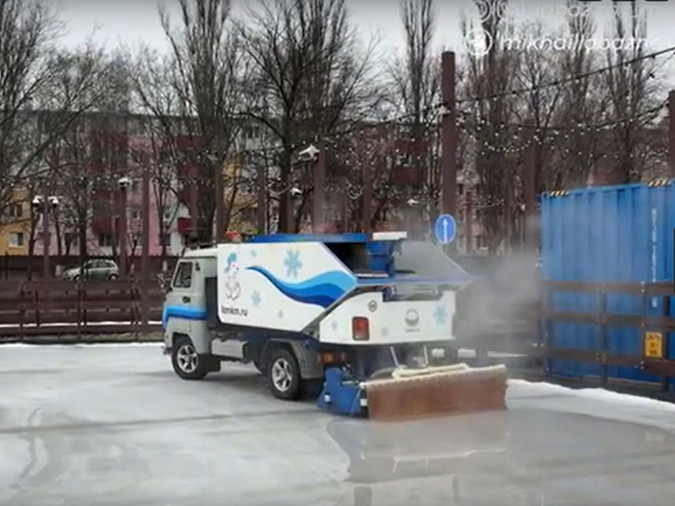 Старооскольцам сообщили об открытии катка в парке «Солнечный» в субботу