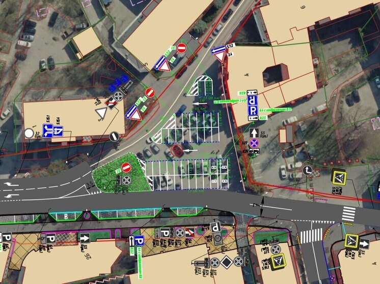 Первую платную парковку в Калининграде откроют 22 декабря