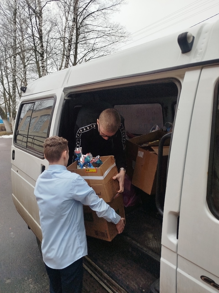 Орловщина формирует груз для детей Донбасса