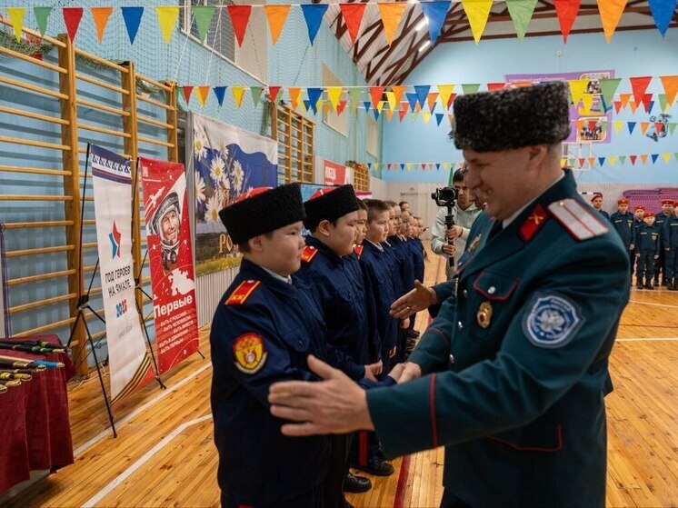 Первый казачий класс открыли в Харсаиме