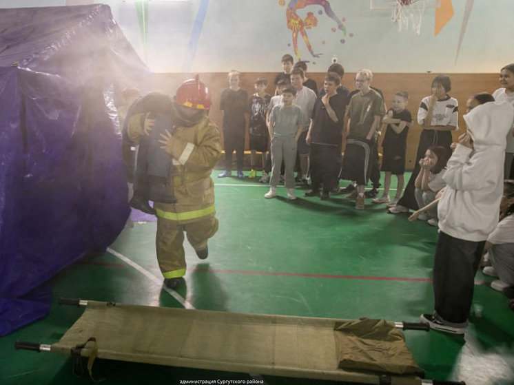 В Сургутском районе учат детей коренных народов Севера действовать при пожарах