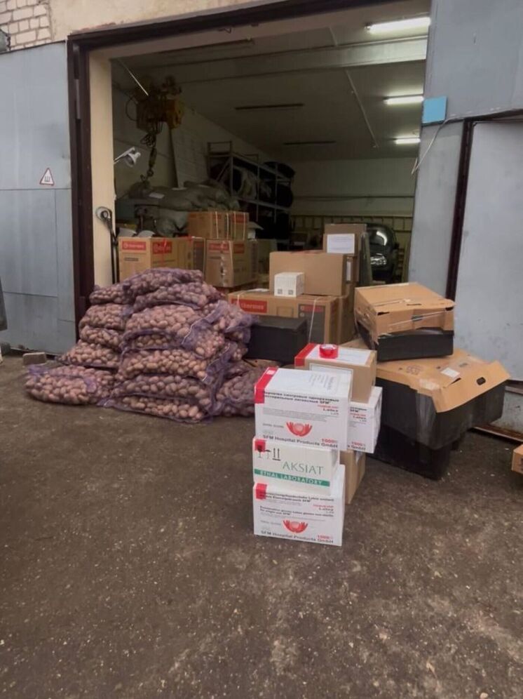 Калужская область отправила очередной гуманитарный груз в Первомайск