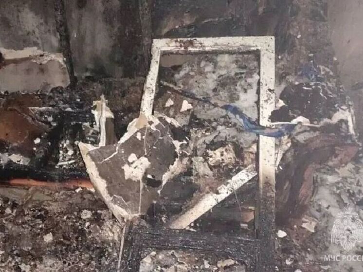 Бездомный погиб на пожаре в Старой Игирме