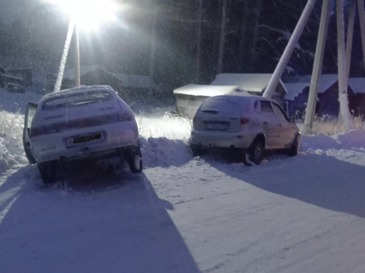 В Плесецке два водителя пострадали в ДТП на Зеленой улице