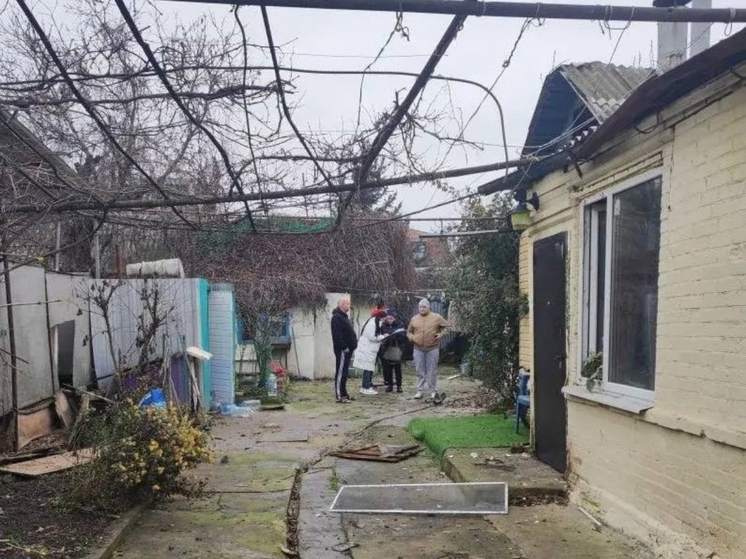 В Таганроге произошла детонация обломков БПЛА: повреждены жилые дома