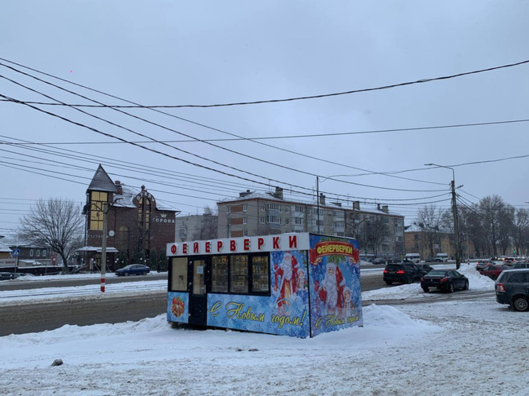 В Ульяновске проверят законность размещения киосков с пиротехникой