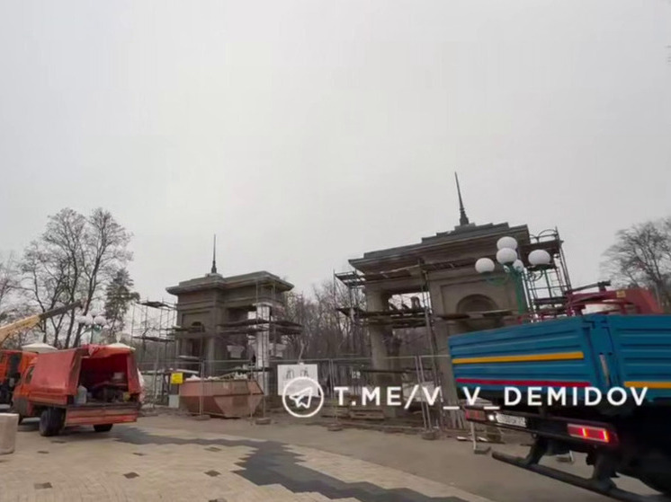 Центральный парк Белгорода обретает исторический облик