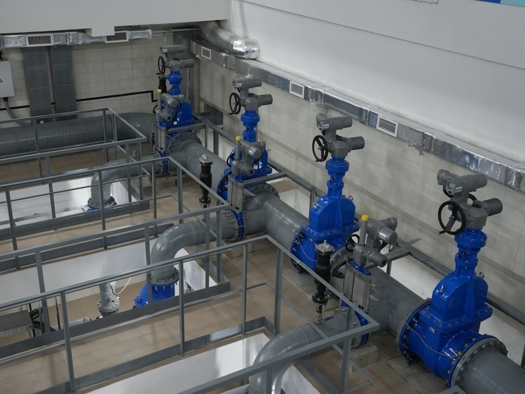 В Иркутске на правом берегу Ангары запустили напорный трубопровод