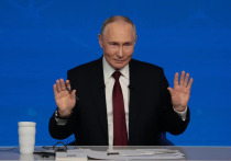 Российский лидер Владимир Путин влюблен.