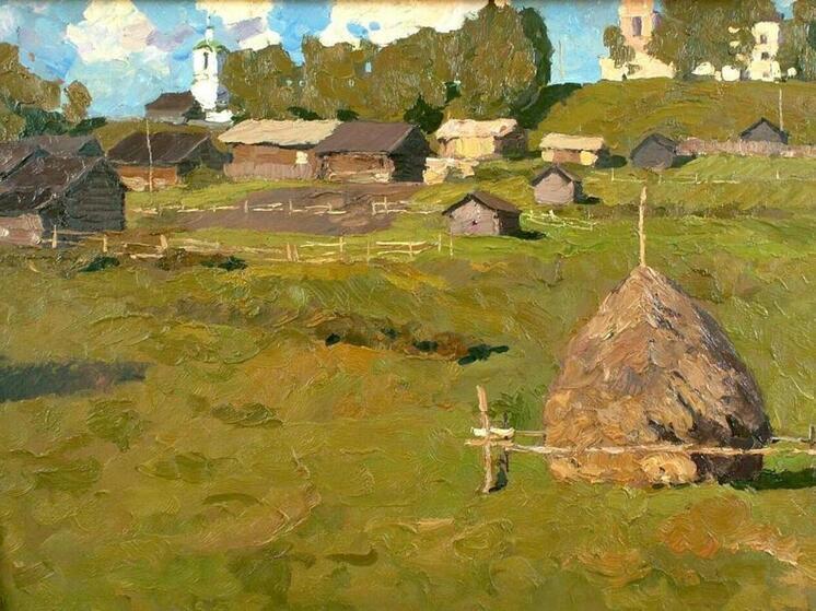 Семь картин из тульского музея вошли в юбилейную выставку Стожарова в Москве