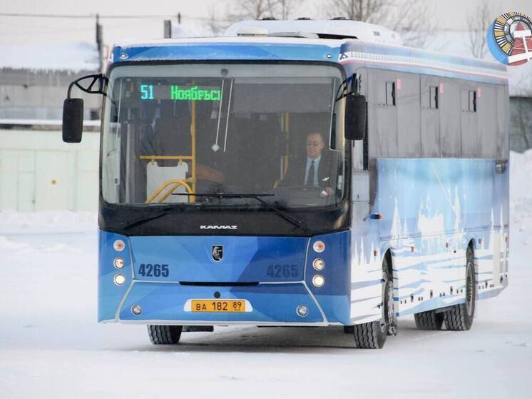 В Ноябрьске из-за трескучего мороза 20 декабря отменили утренний рейс автобуса № 51
