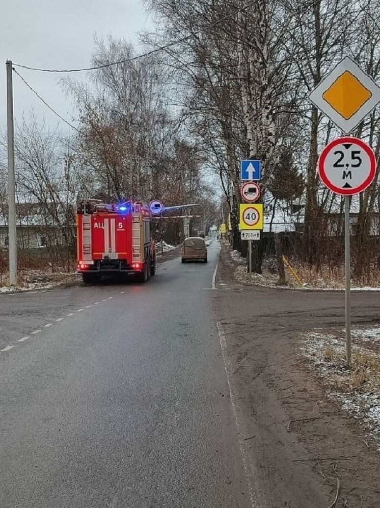 В Ярославском районе снова сломана рамка ограничителя проезда.