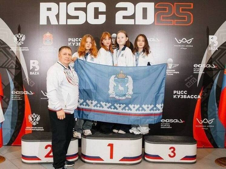 Парашютистки из Тарко-Сале заняли призовые места на первенстве России