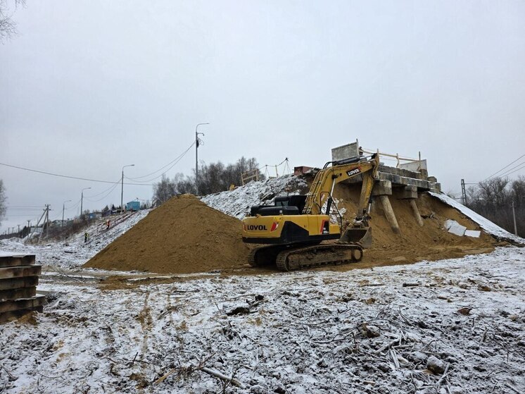 Срок открытия объездной дороги с мостом в Бутурлино перенесён на 30 декабря