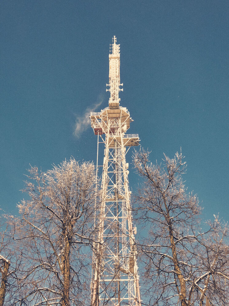 Костромская телевышка покажет сколько осталось до нового года