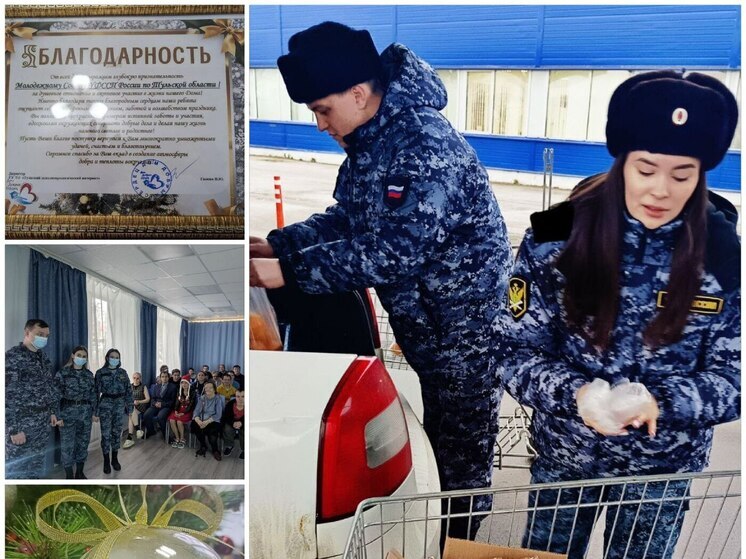 В поселке Торхово сотрудники УФССП навестили подопечных «Дома добрых сердец»