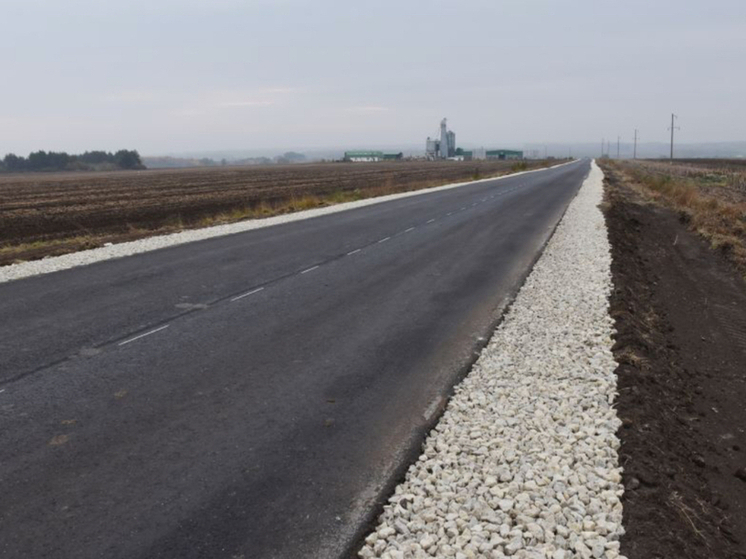 В Орловской области обновили участок трассы «Малоархангельск – Колпна – Долгое»