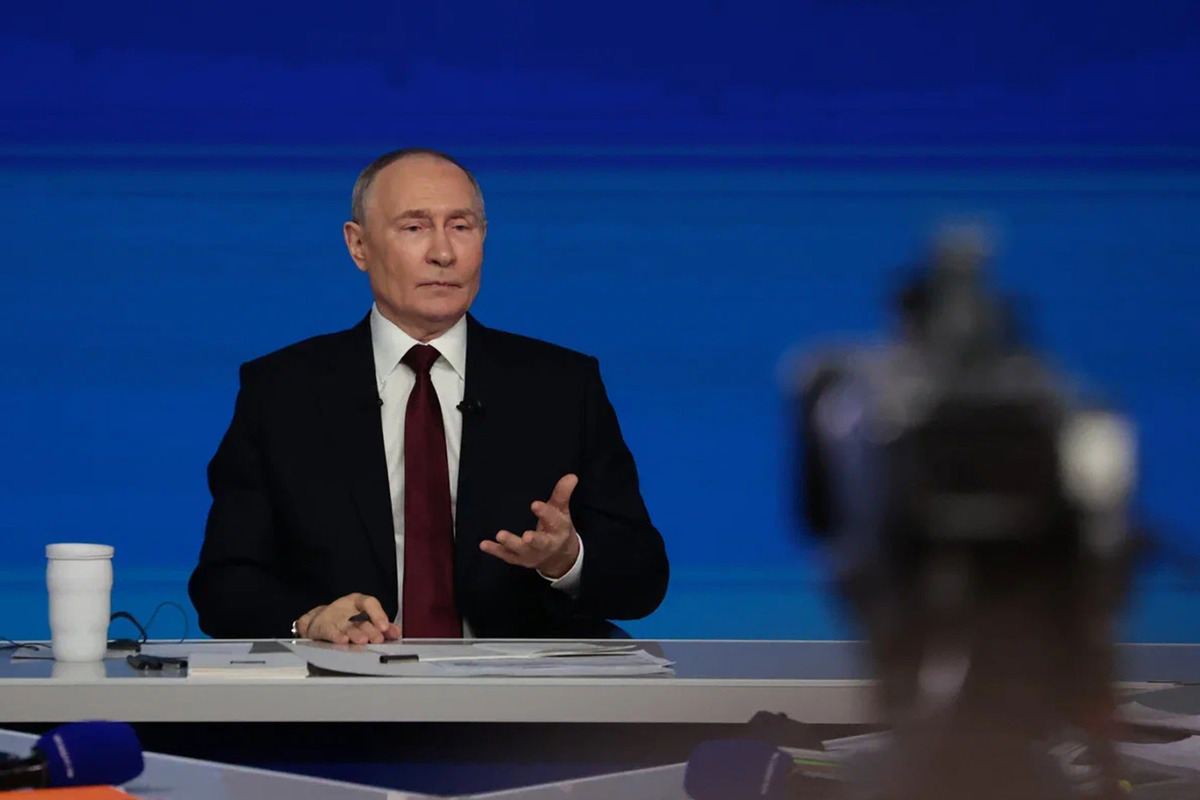 Итоги &laquo;Итогов года с Путиным&raquo;: жесткие условия мира на Украине, цели утильсбора, конкуренция мессенджеров и секретное оружие Кремля