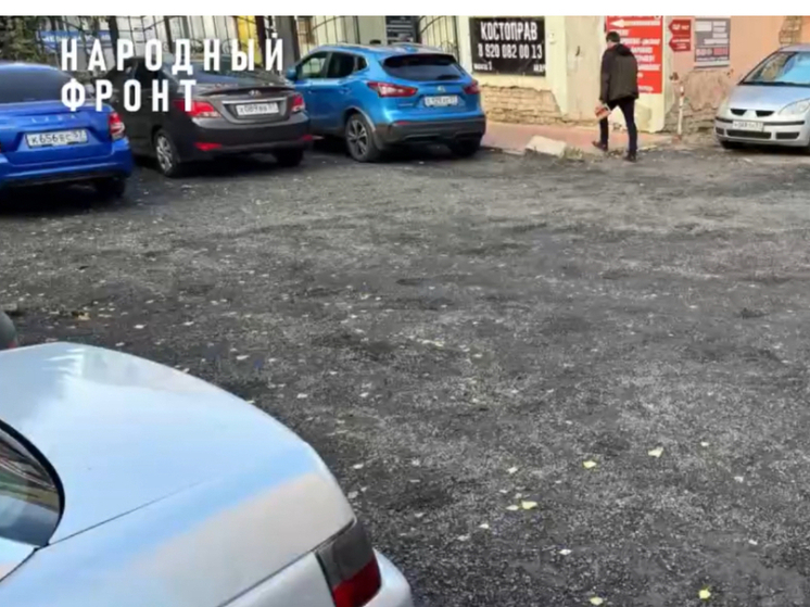 В Орле снова приведут в порядок территорию у дома №65 по Московской