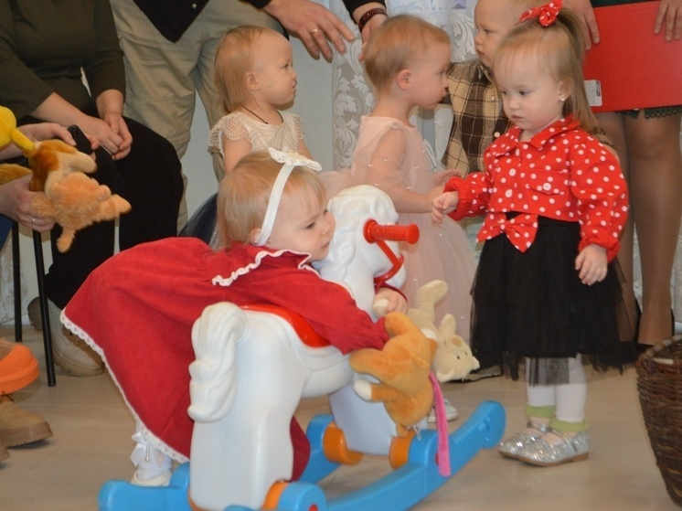 Самых маленьких жителей Шенкурского округа поздравили с наступающим Новым годом