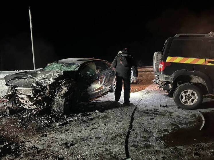 Человек погиб в массовом ДТП на трассе Сургут — Салехард
