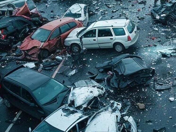 Появились подробности массового ДТП на улице Ленина в Воронеже