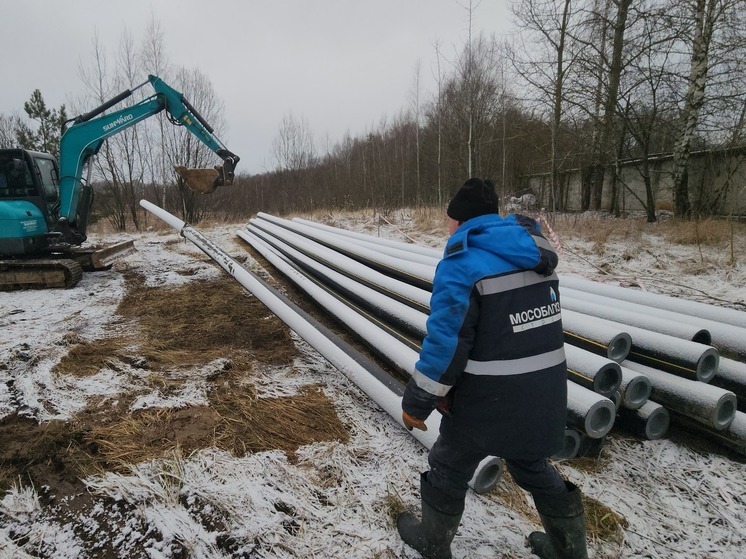 Газ придет в Костино: началось строительство 6-км газопровода