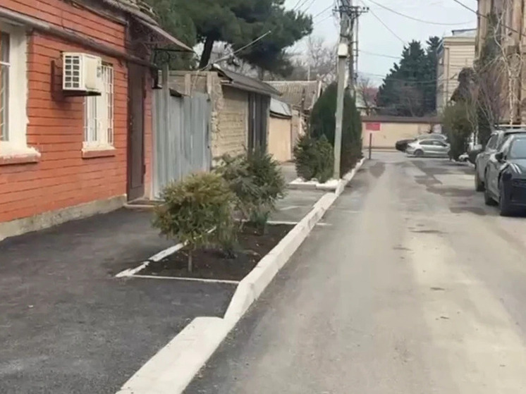 В Махачкале проводят ремонт улицы 5-й тупик Гагарина