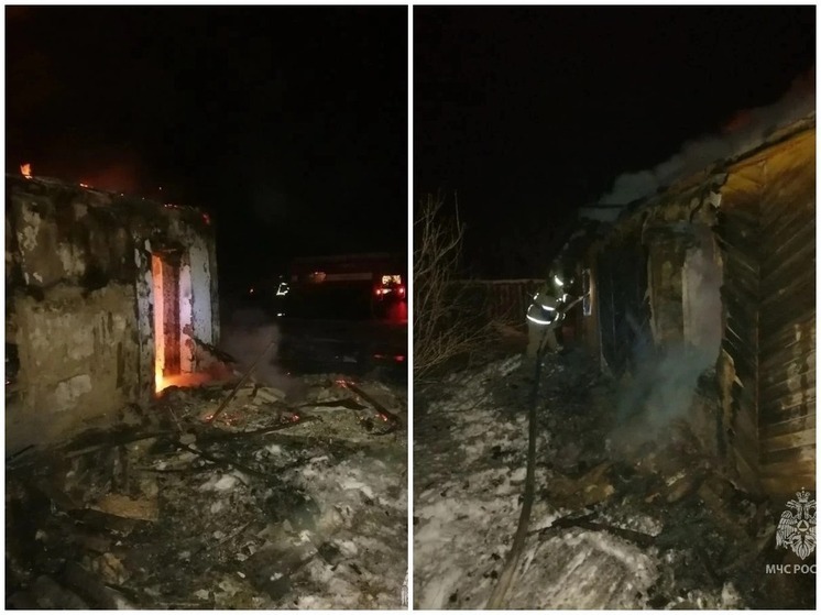 В Алтайском крае двое сельчан погибли при пожаре из-за неосторожного обращения с огнем