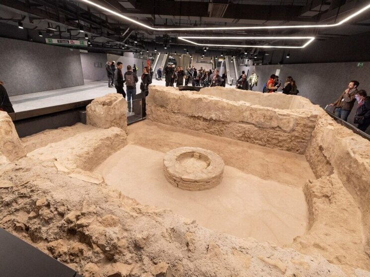 Две новые станции римского метро стали подземными археологическими музеями