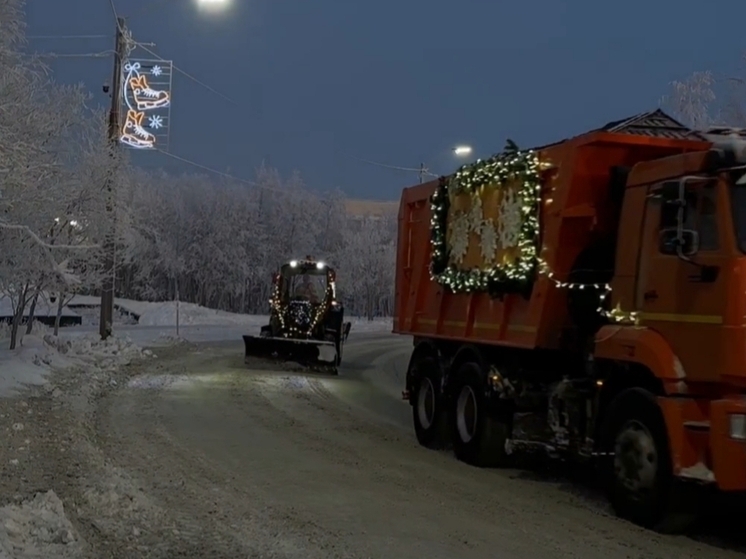 В Кировске на улицы вышел новогодний дорожный патруль