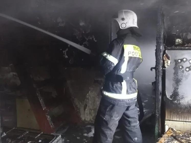 В Камне-на-Оби из-за оставленного над плитой полотенца загорелся жилой дом