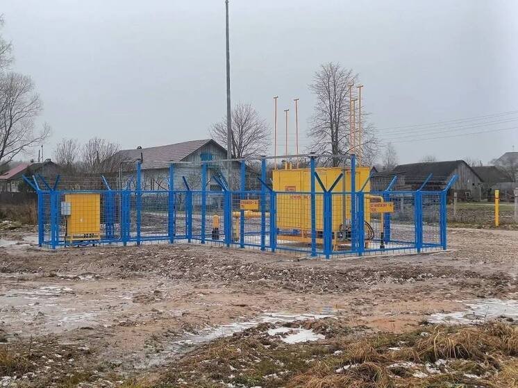 В Погореловке Юхновского района появился газ