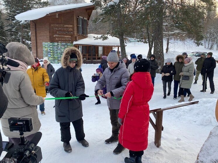 В нацпарке «Красноярские Столбы» открылась обновленная «Белая тропа»