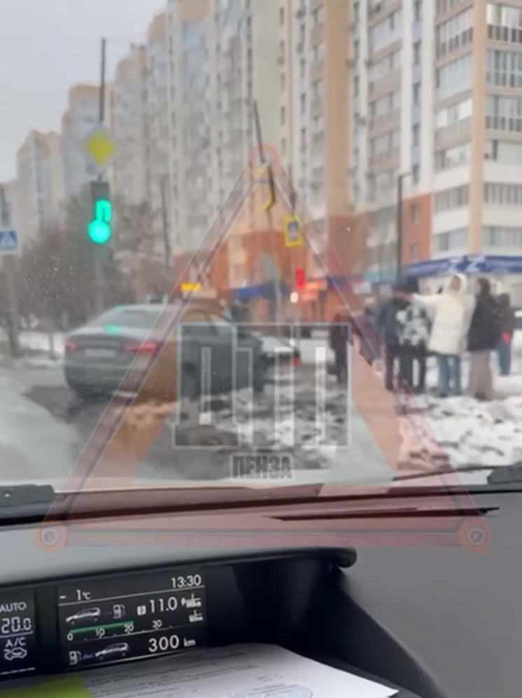 Днем в субботу в Пензе произошли два дорожных происшествия