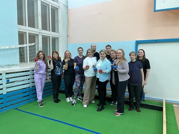 В Коряжемском детском доме-школе прошел турнир по игре бочче